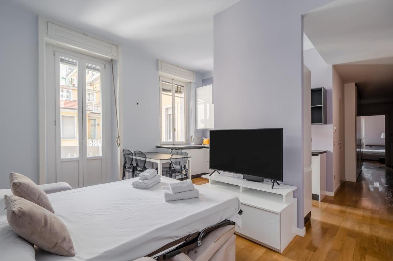Lovely Apartment In Milano-Porta Romana W/ Balcony Kültér fotó